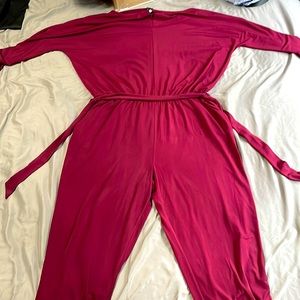 NEW boatneck jumpsuit women’s large